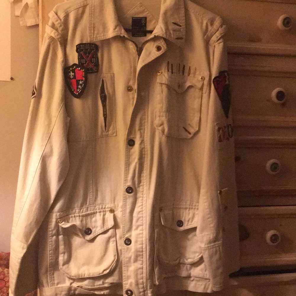 Denim parish jacket